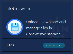 The filebrowser application